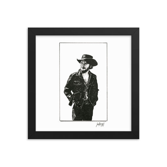 Colter Wall (2019) Framed Poster