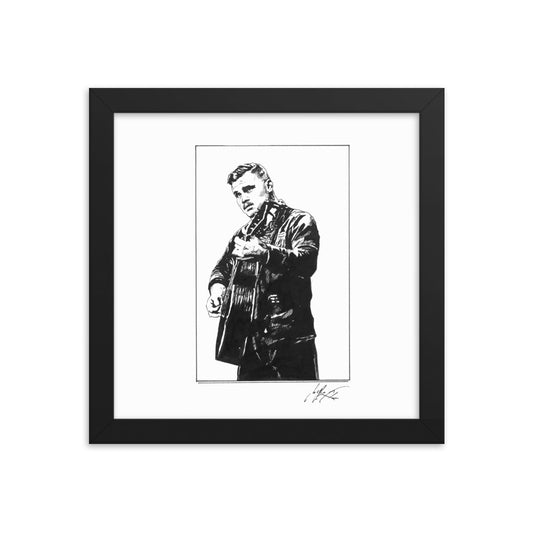 Zach Bryan Framed Poster