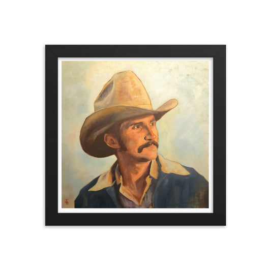 Jesse Daniel (Painting) Framed Poster