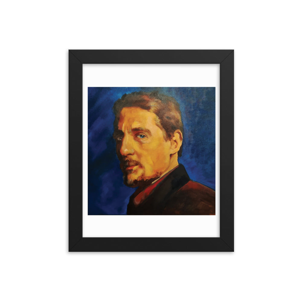 Sturgill Simpson (Painting) Framed Poster