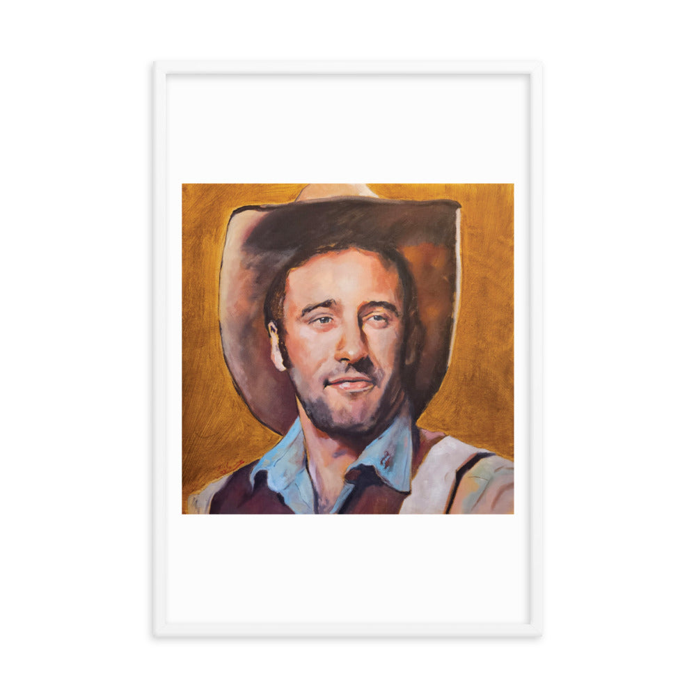 Luke Bell (Painting) Framed Poster