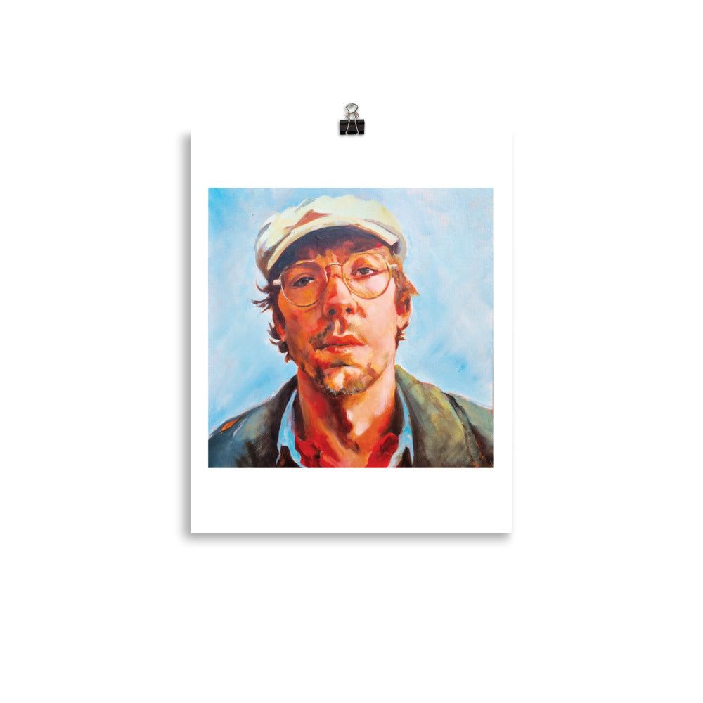 Justin Townes Earle (Painting) Poster
