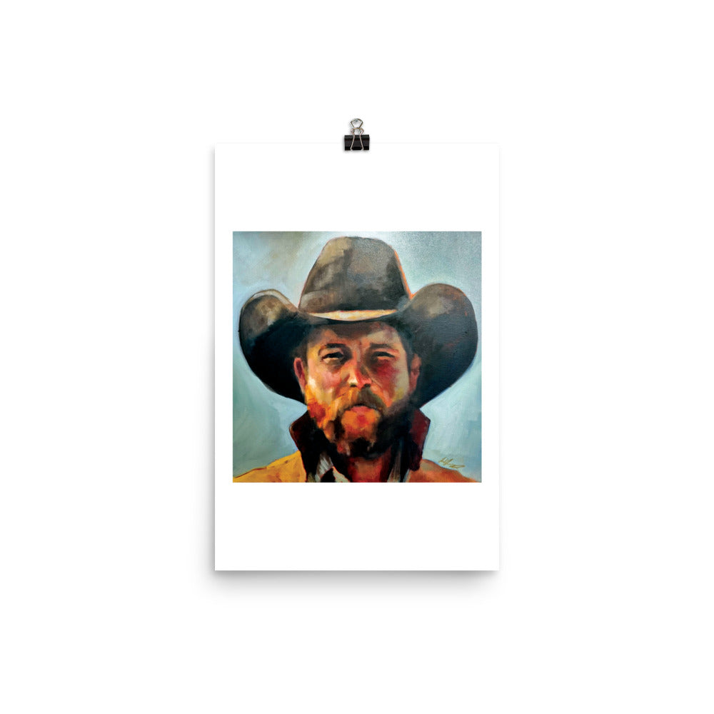 Colter Wall (Painting) Poster