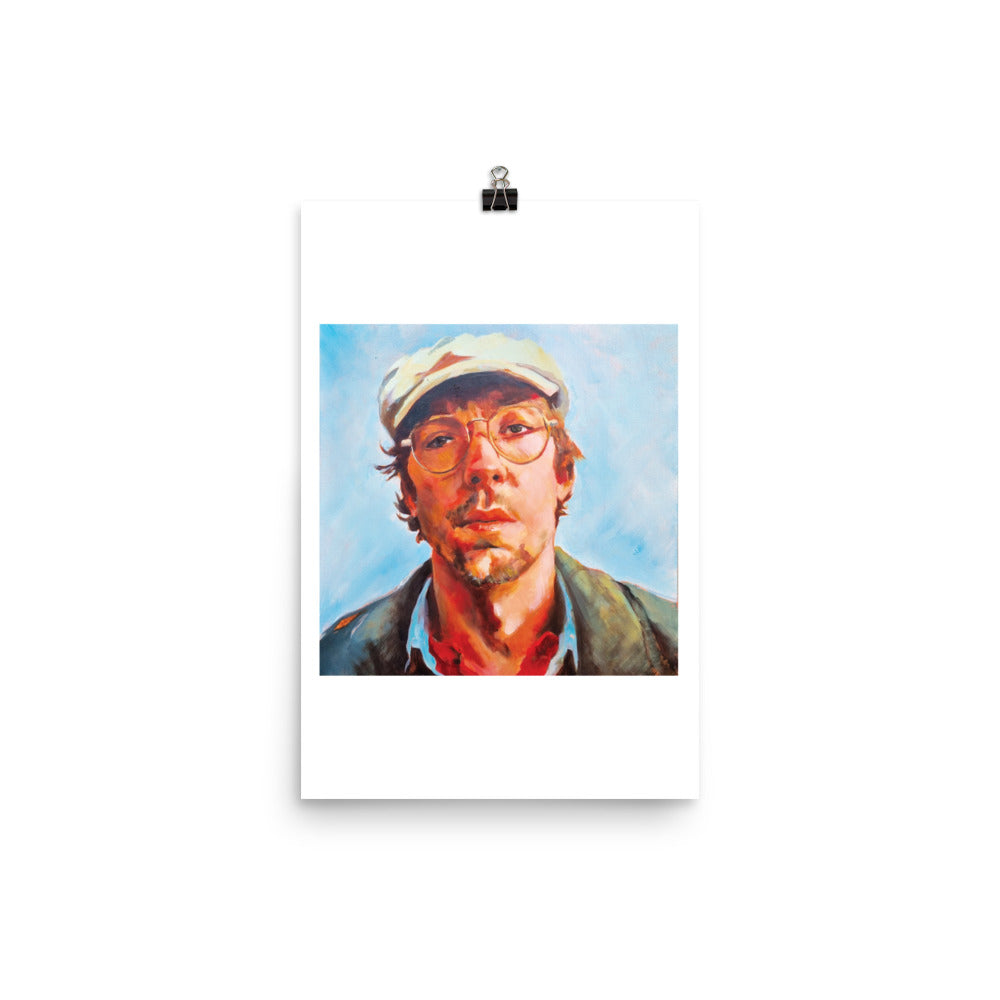 Justin Townes Earle (Painting) Poster