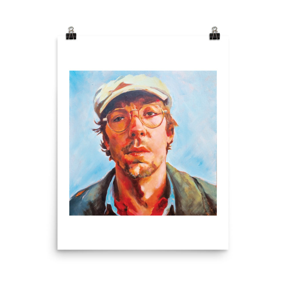 Justin Townes Earle (Painting) Poster