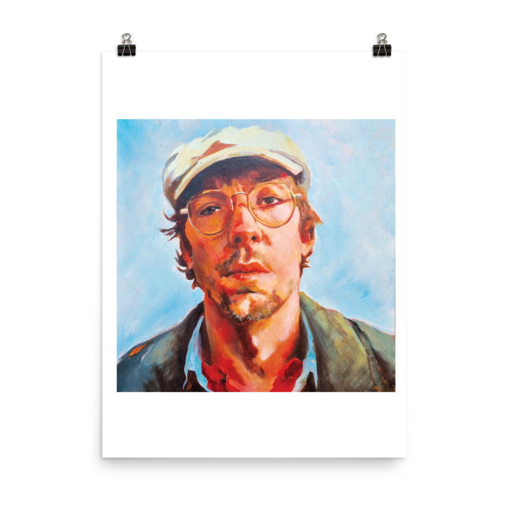Justin Townes Earle (Painting) Poster