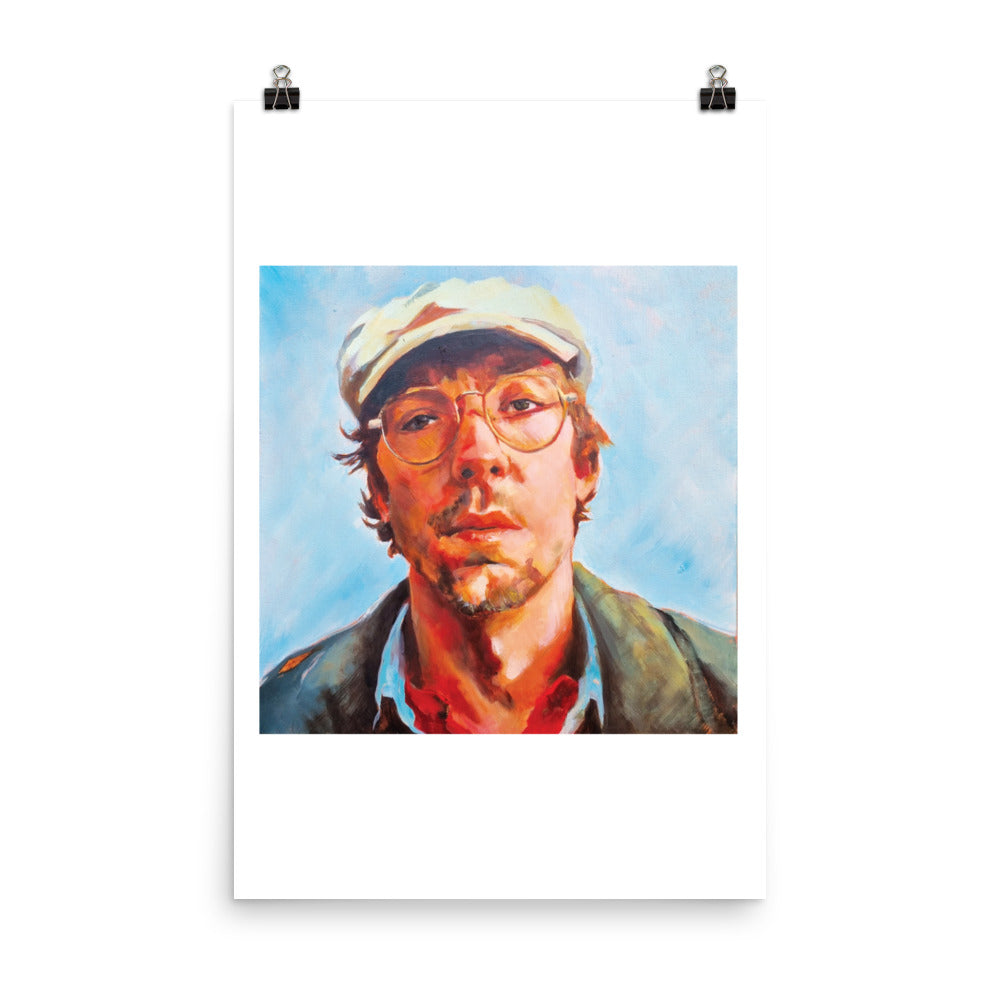 Justin Townes Earle (Painting) Poster