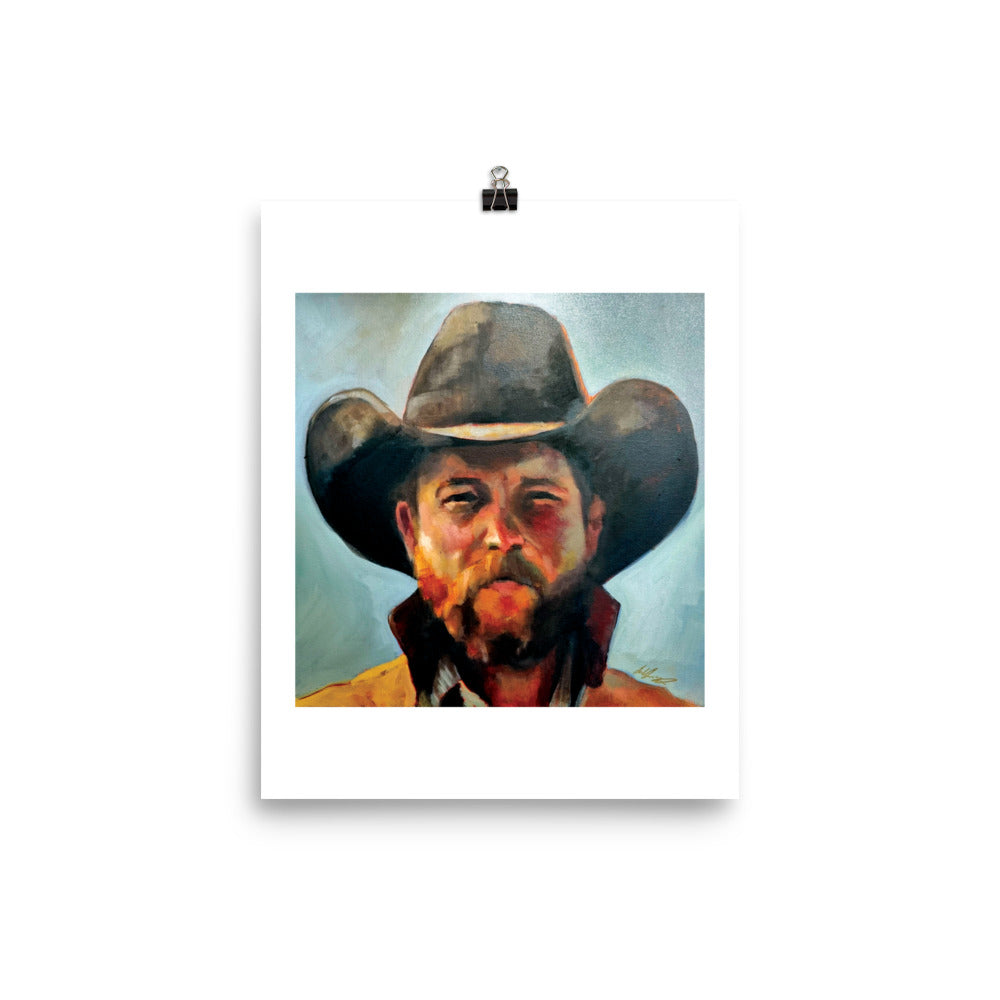 Colter Wall (Painting) Poster