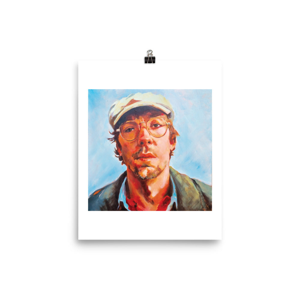 Justin Townes Earle (Painting) Poster