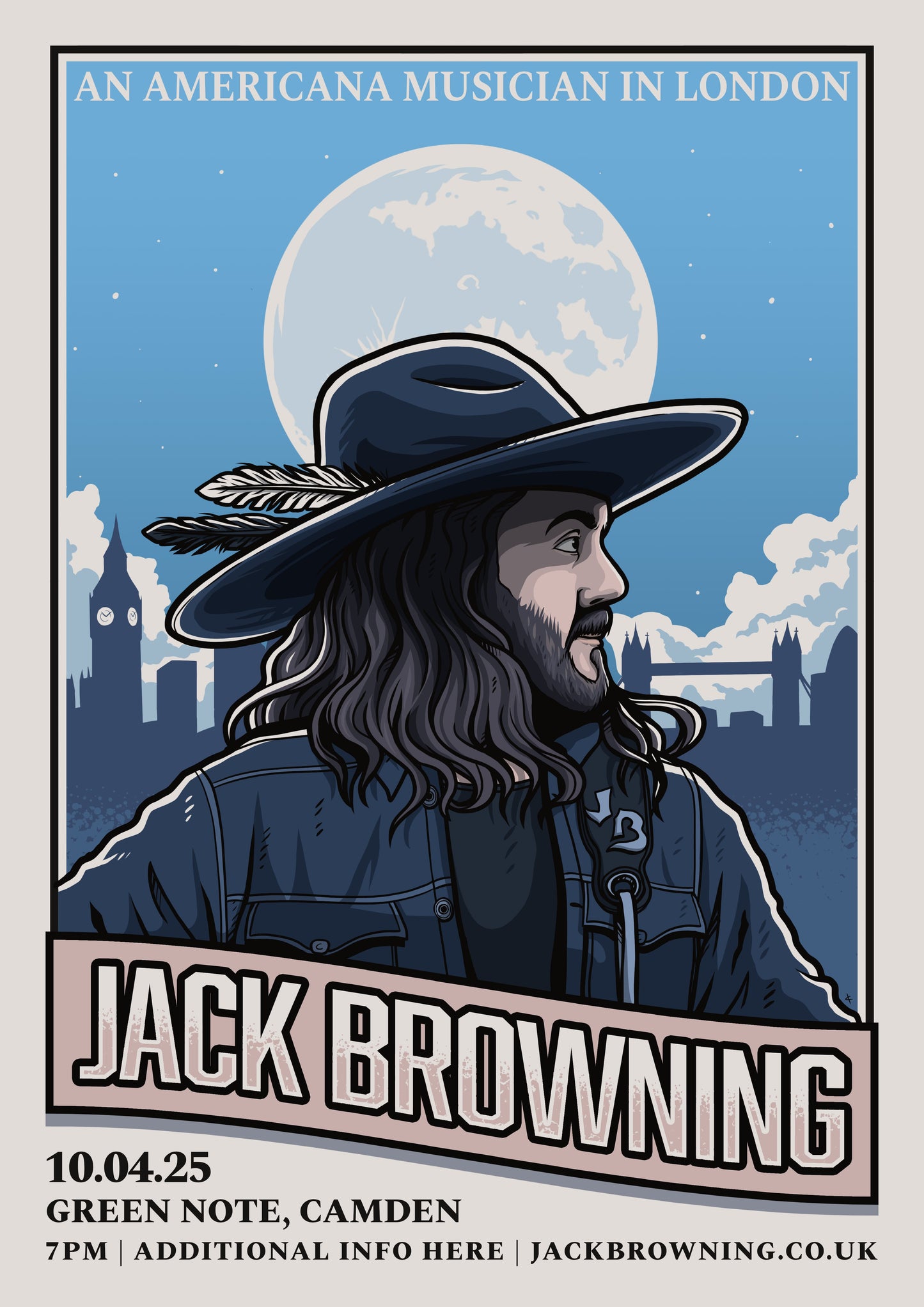 *Signed & Limited* Green Note Poster (A3, 11.7x16.5")