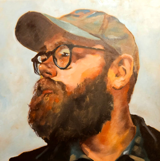 [Original] Nolan Taylor (Oil On Canvas) By Jack Browning