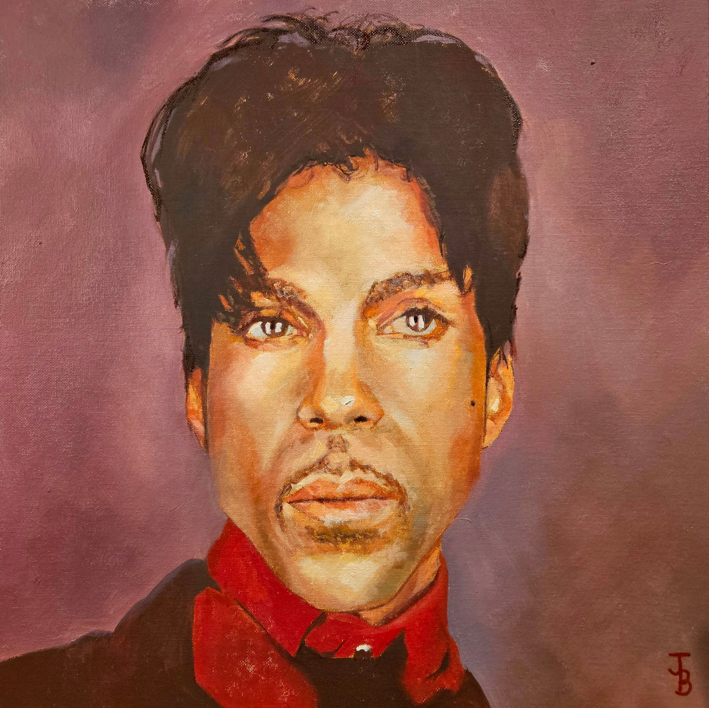 [Original] Prince (Oil on Canvas Panel) By Jack Browning