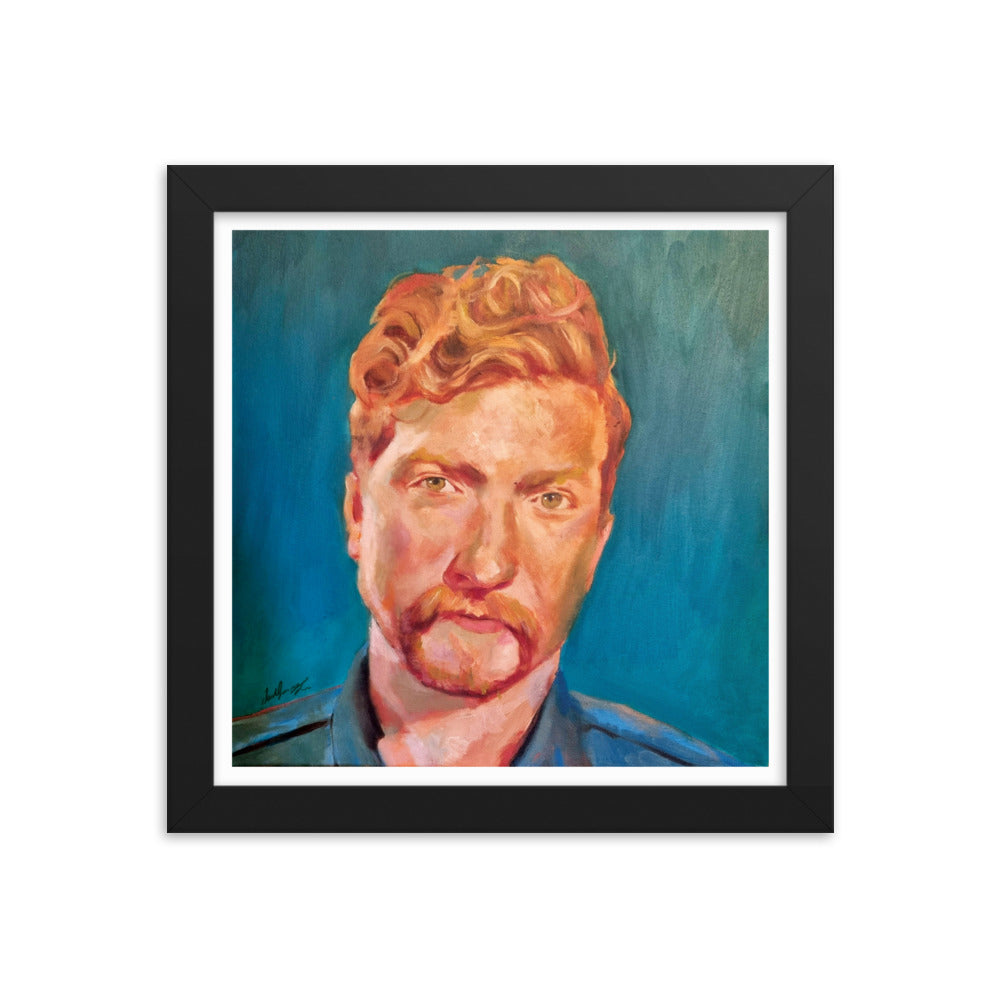 Tyler Childers (Painting) Framed Poster