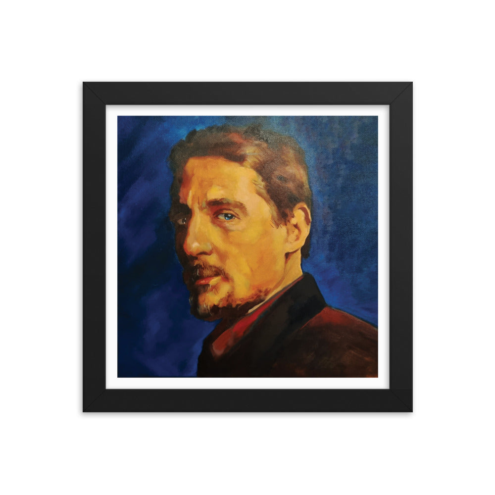 Sturgill Simpson (Painting) Framed Poster