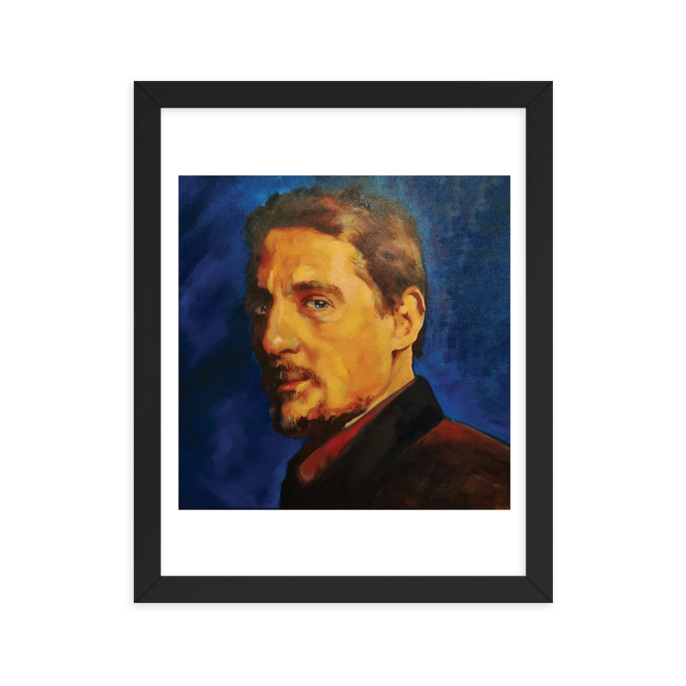 Sturgill Simpson (Painting) Framed Poster