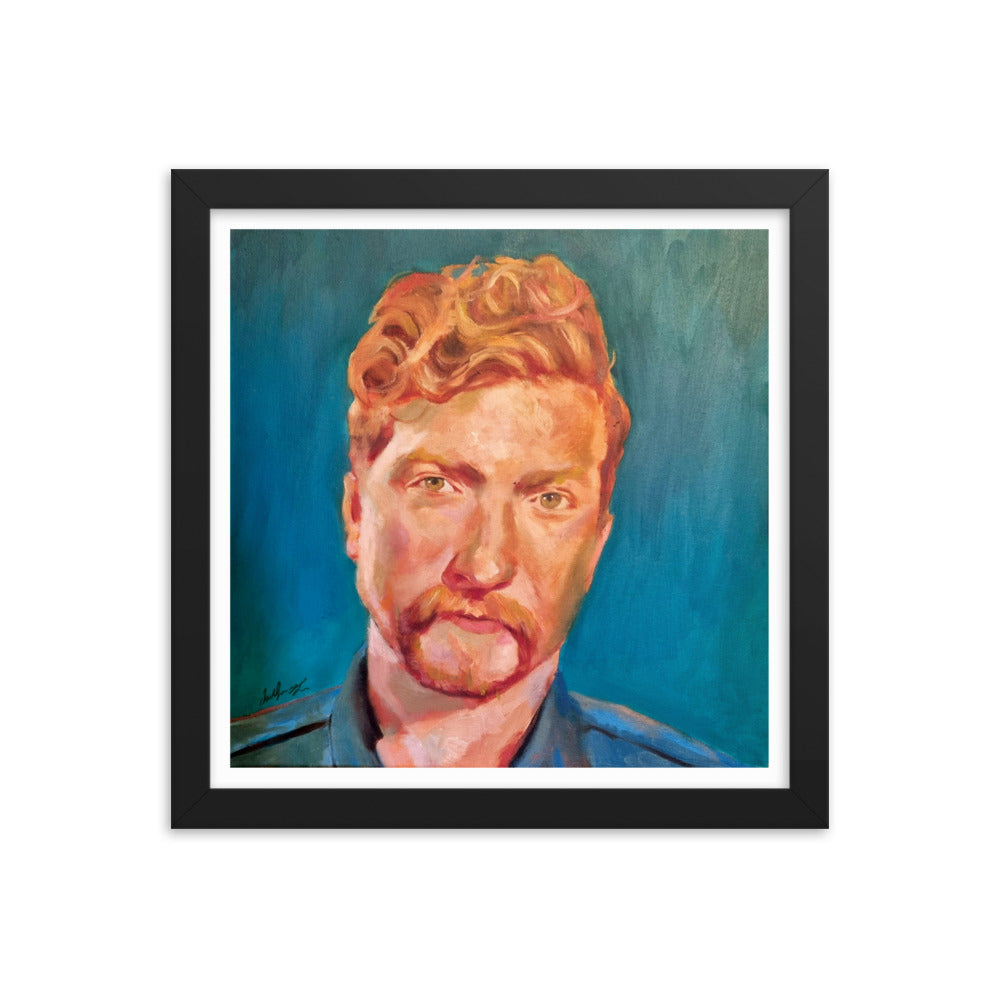 Tyler Childers (Painting) Framed Poster