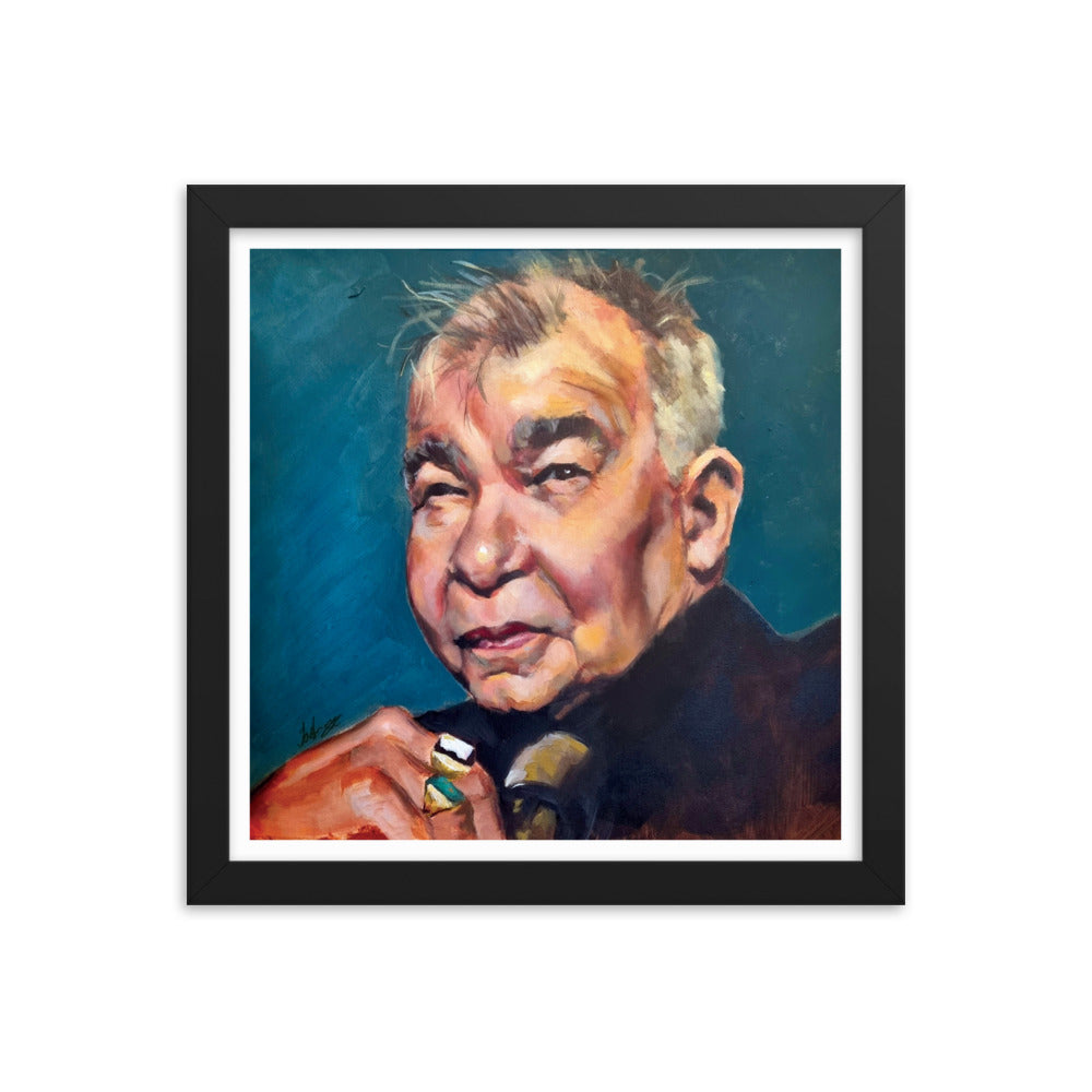 John Prine (Painting) Framed Poster