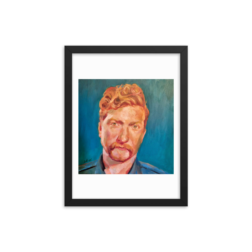 Tyler Childers (Painting) Framed Poster