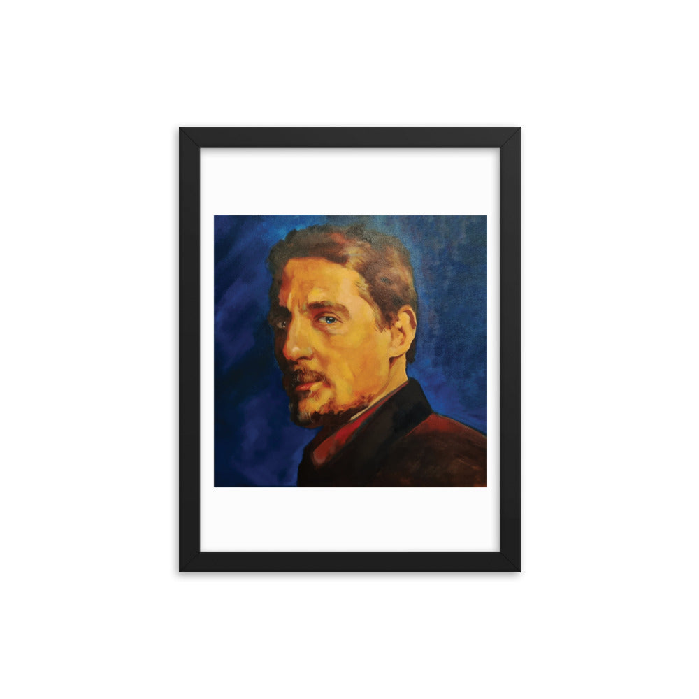 Sturgill Simpson (Painting) Framed Poster