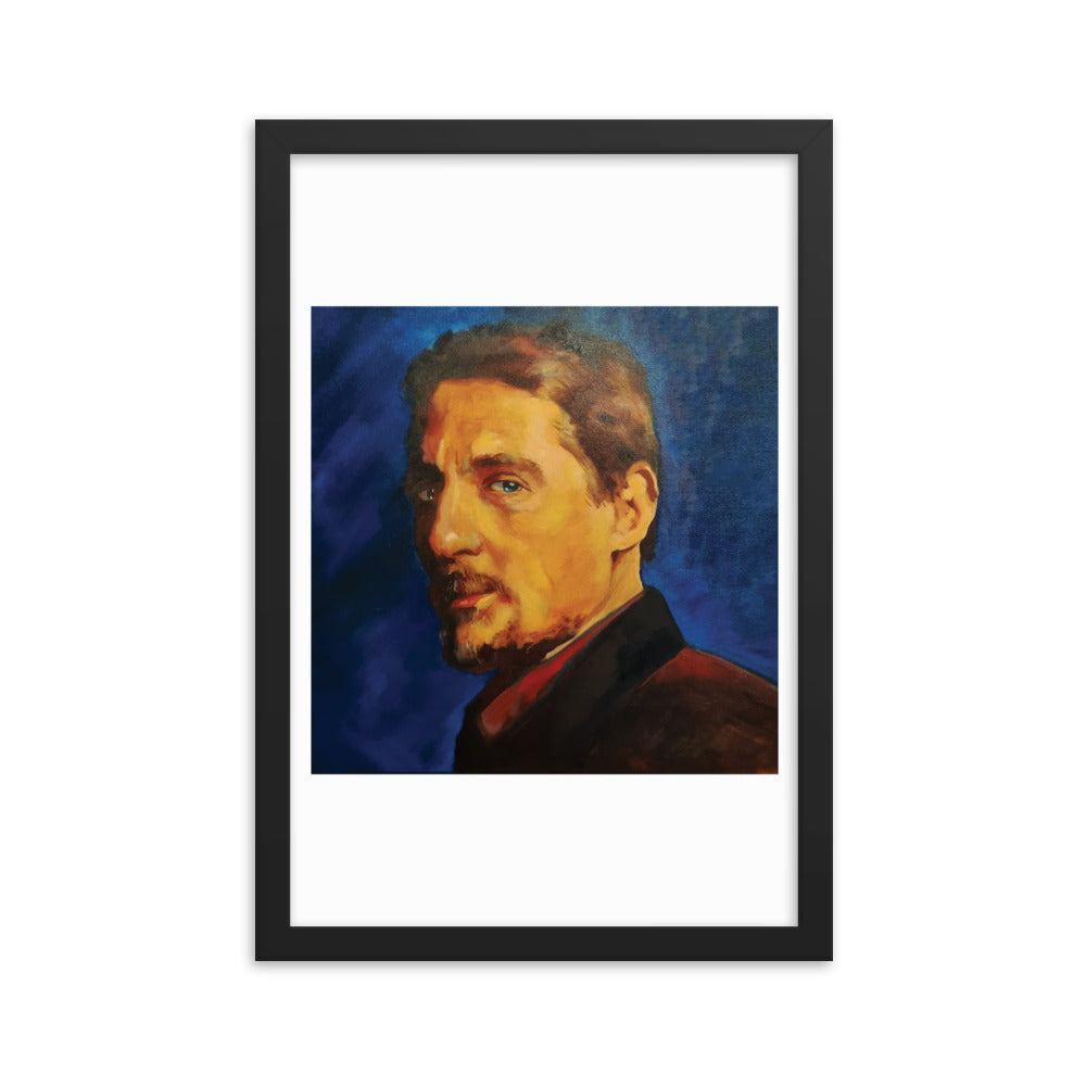 Sturgill Simpson (Painting) Framed Poster