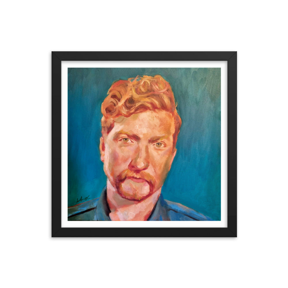 Tyler Childers (Painting) Framed Poster