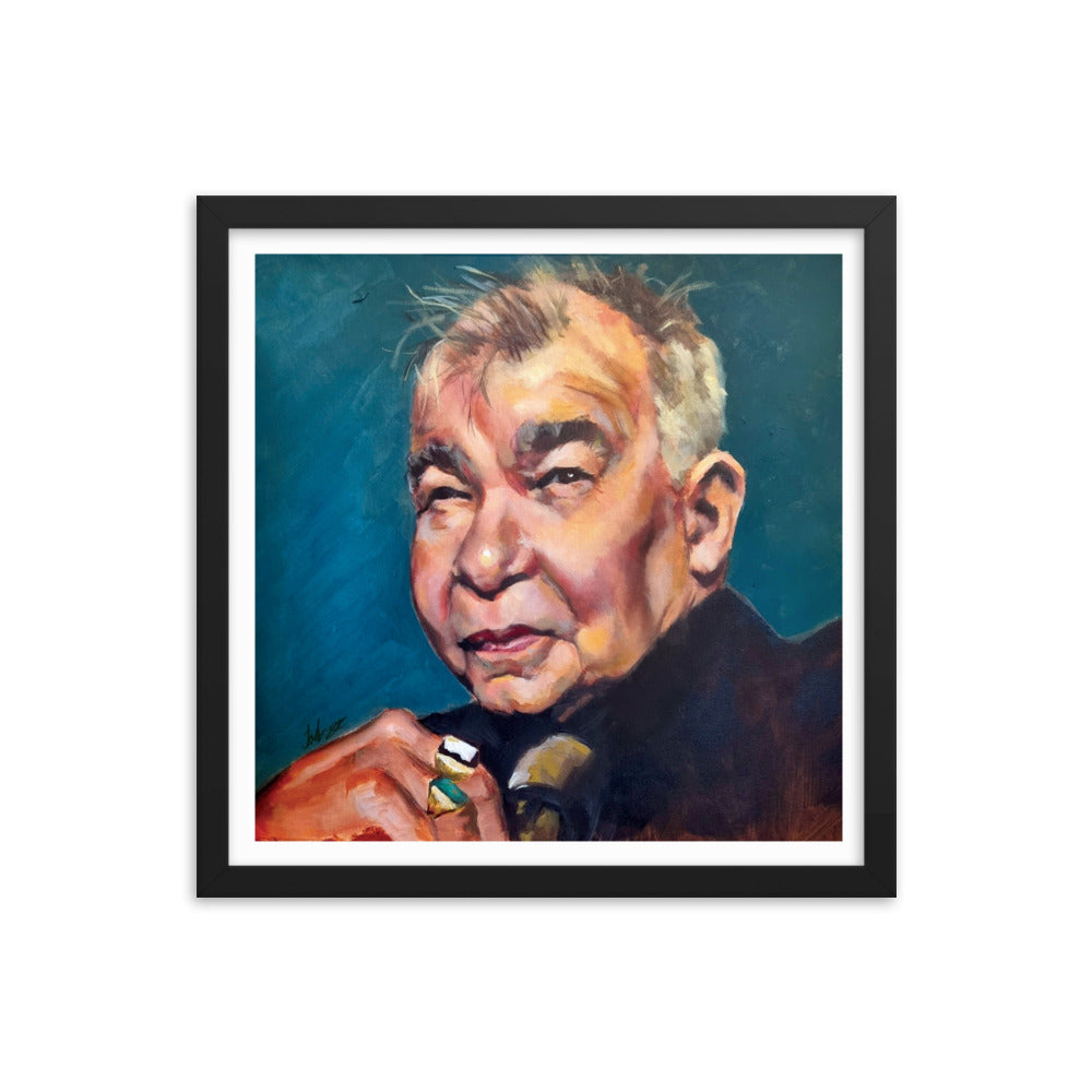 John Prine (Painting) Framed Poster