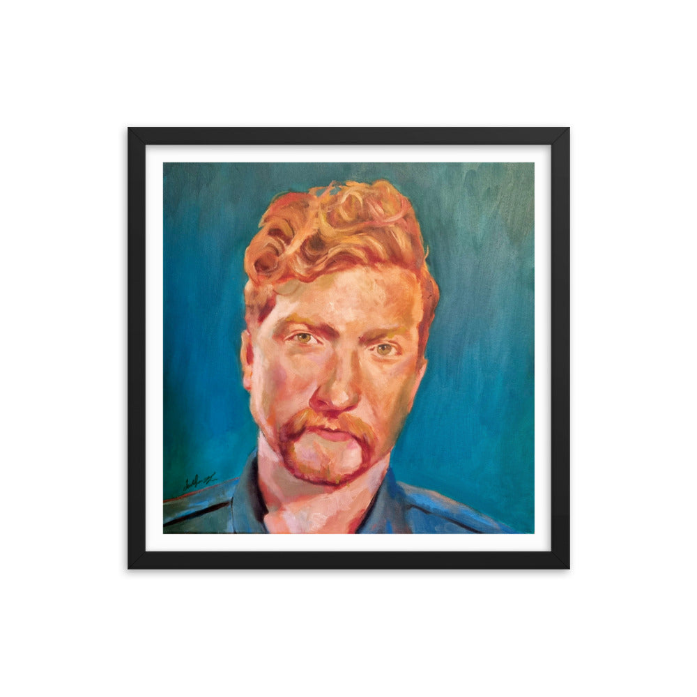 Tyler Childers (Painting) Framed Poster