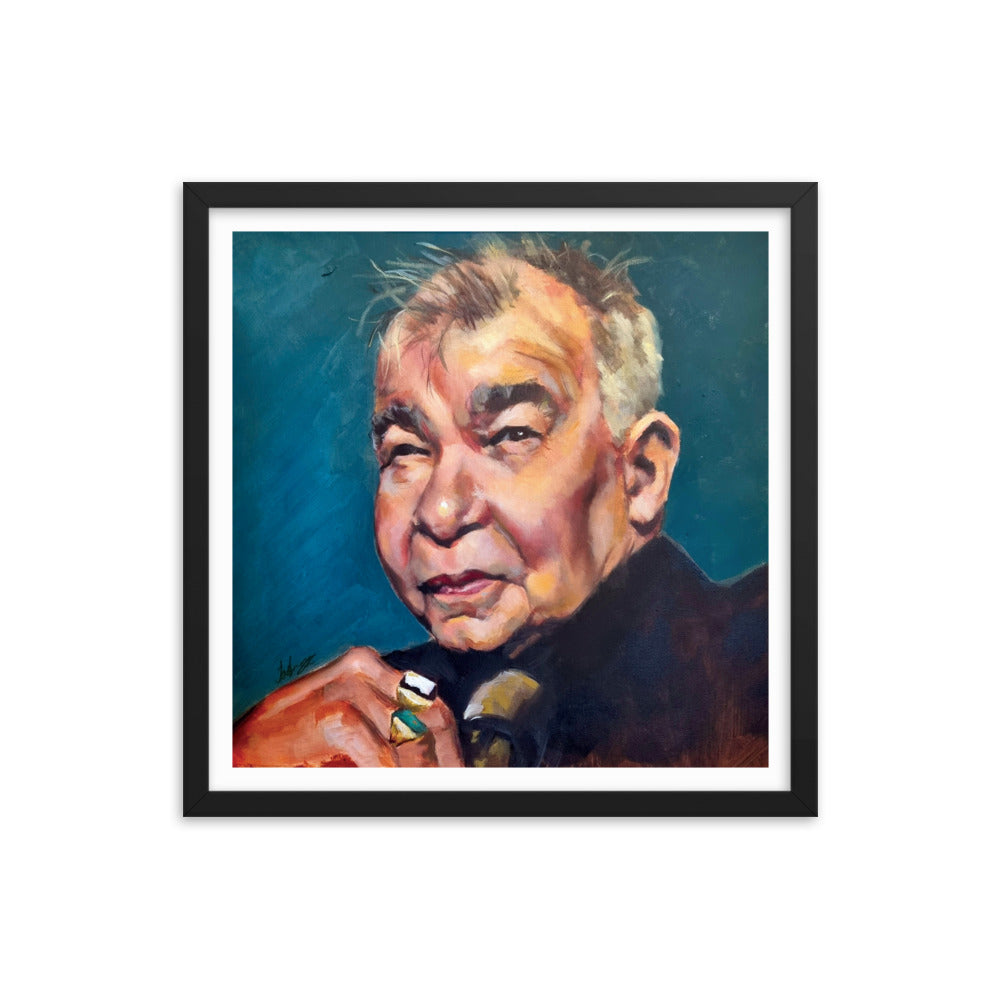 John Prine (Painting) Framed Poster