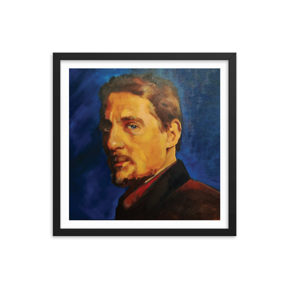 Sturgill Simpson (Painting) Framed Poster