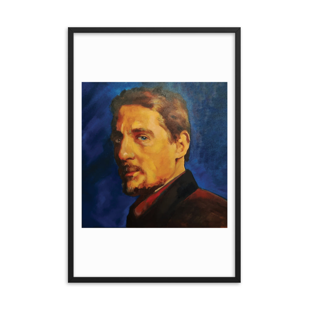 Sturgill Simpson (Painting) Framed Poster