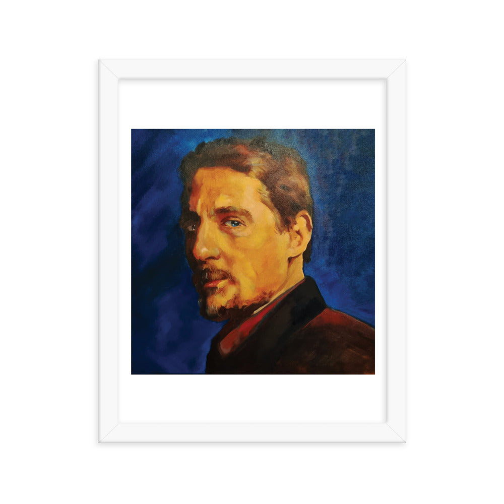 Sturgill Simpson (Painting) Framed Poster