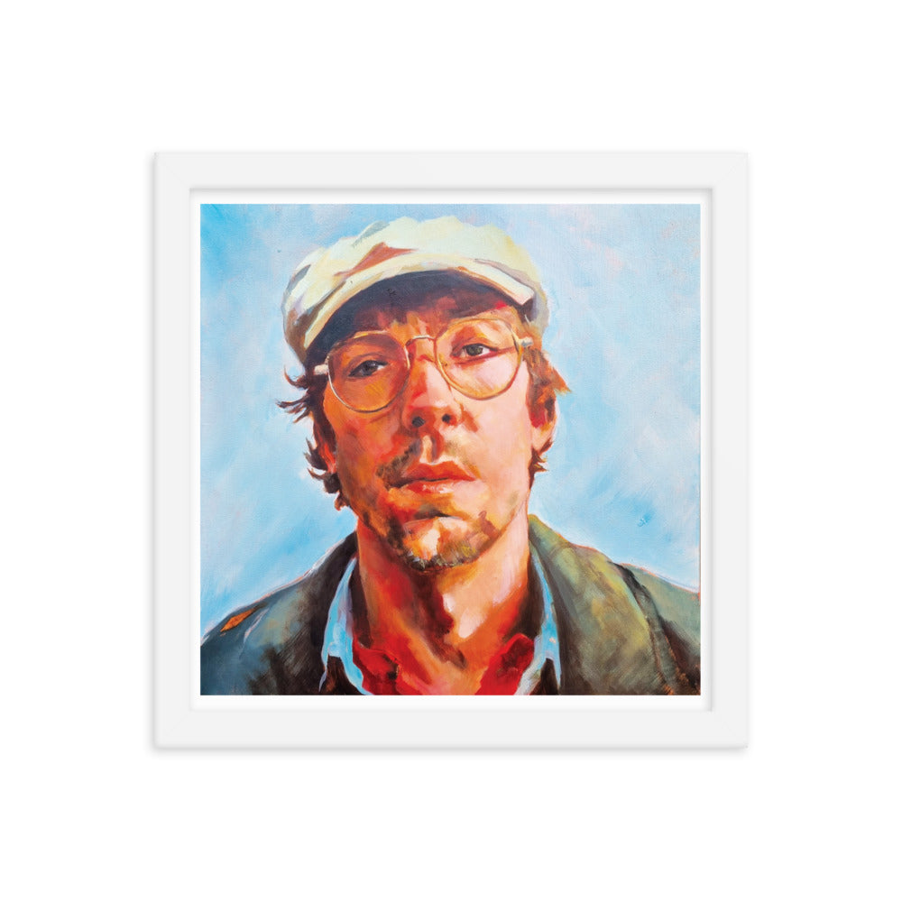 Justin Townes Earle (Painting) Framed Poster