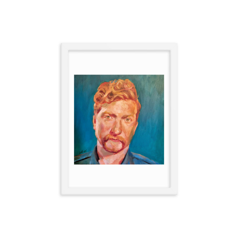 Tyler Childers (Painting) Framed Poster