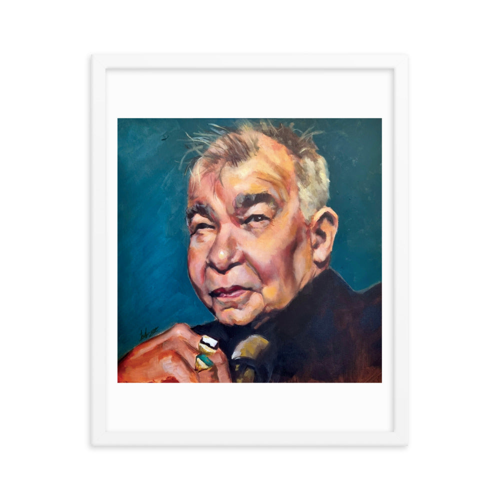 John Prine (Painting) Framed Poster