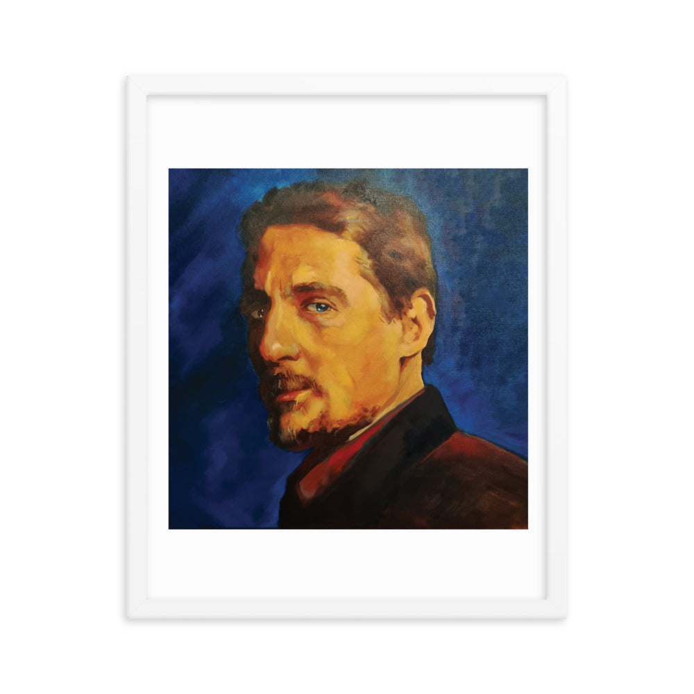 Sturgill Simpson (Painting) Framed Poster