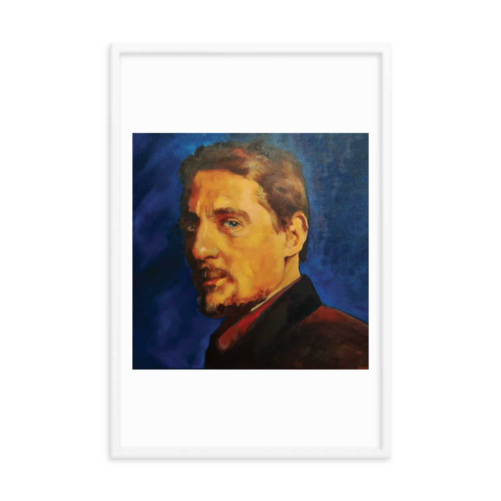 Sturgill Simpson (Painting) Framed Poster