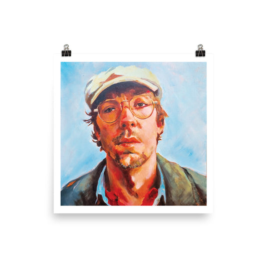 Justin Townes Earle (Painting) Poster