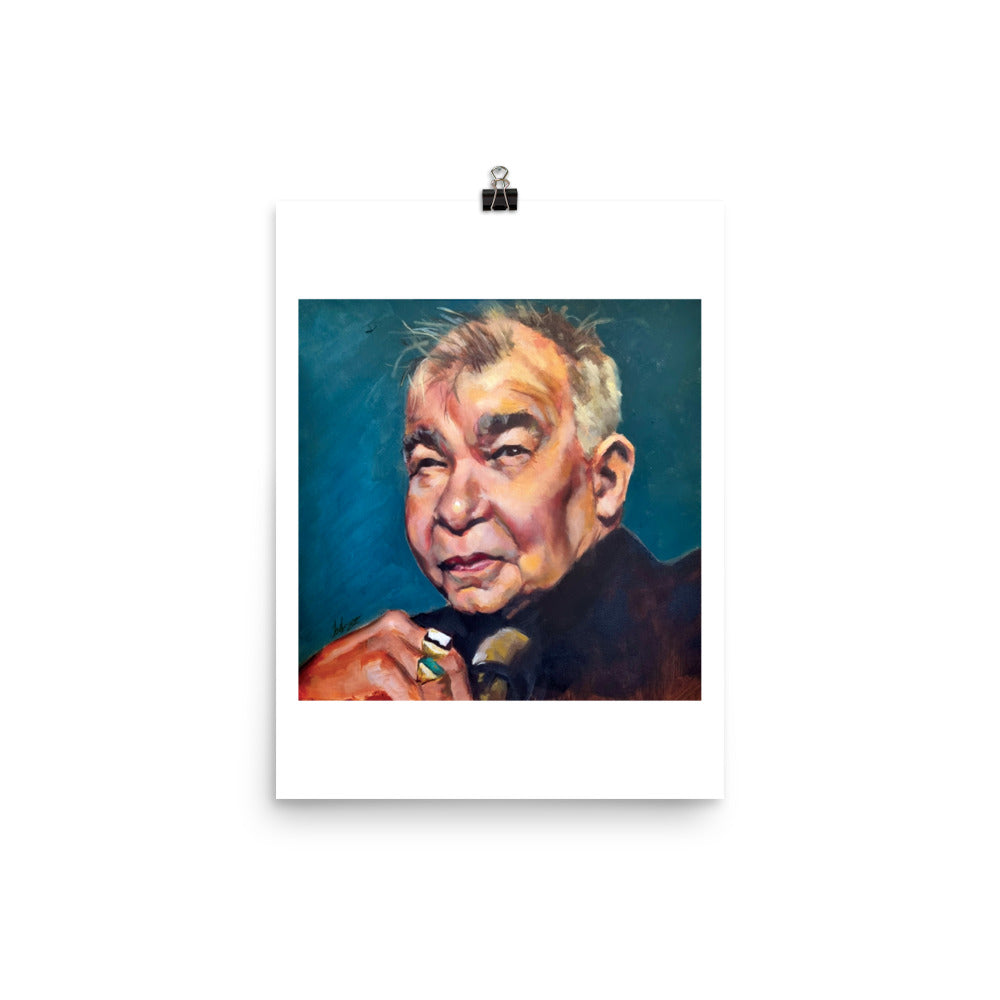 John Prine (Painting) Poster