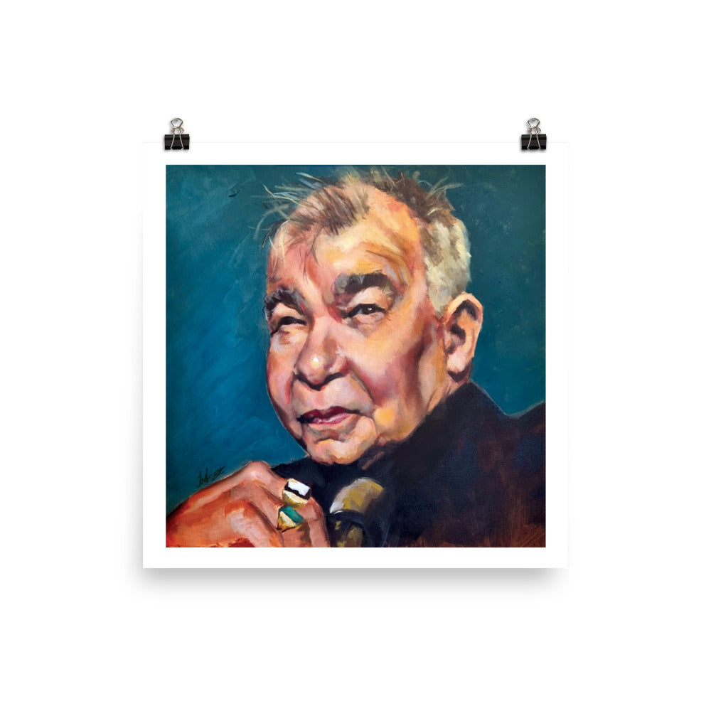 John Prine (Painting) Poster