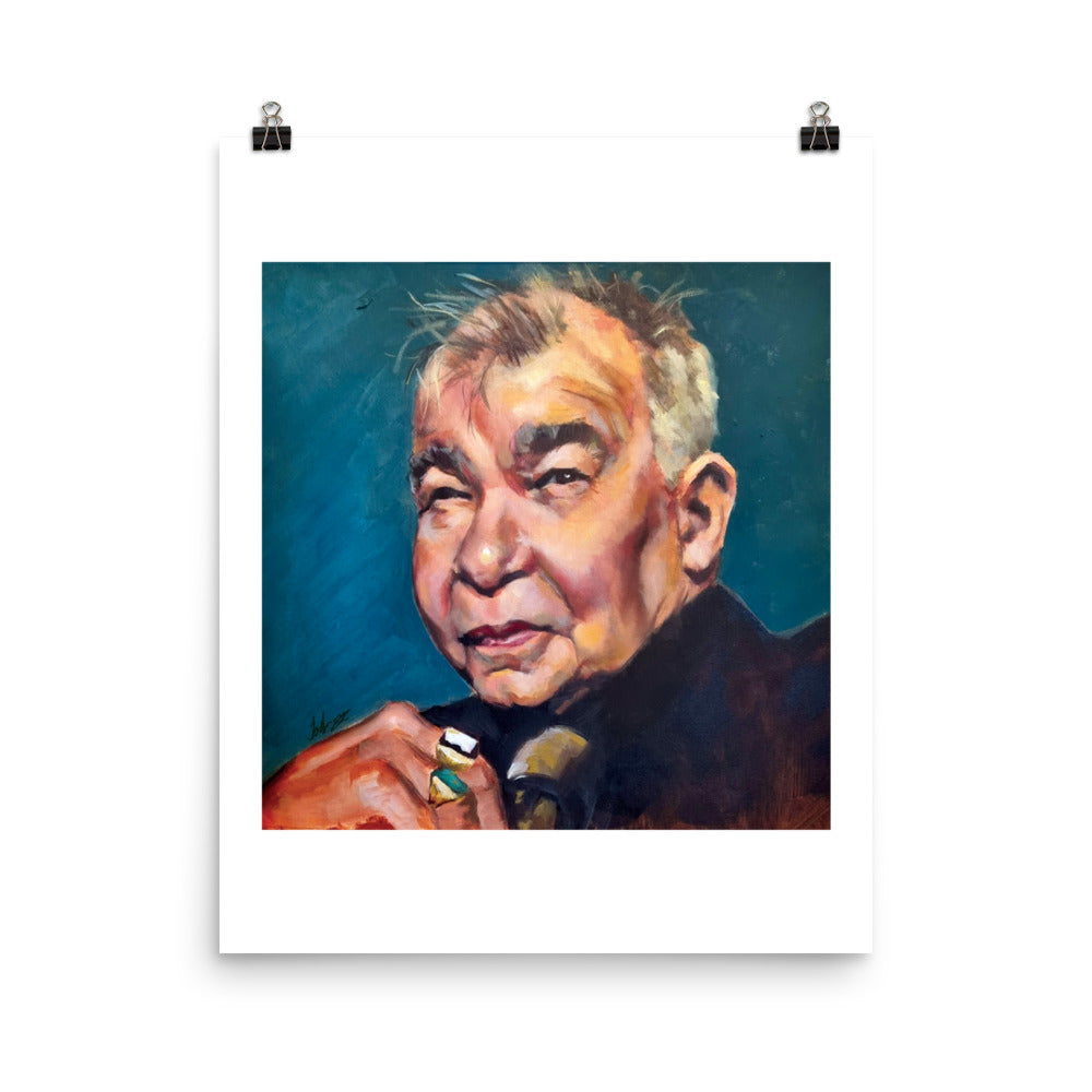 John Prine (Painting) Poster